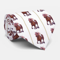 Seabiscuit Defeats War Admiral in Race Neck Tie