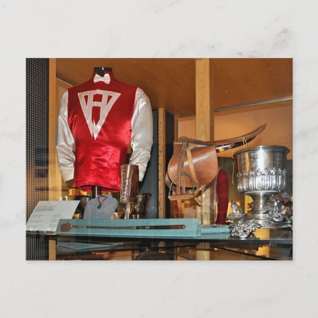 Seabiscuit's Tack Postcard (Front)