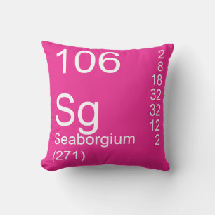 Seaborgium Cushion