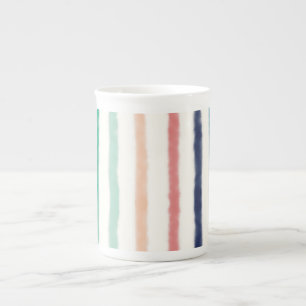 Seabreeze Stripes Bone China Mug