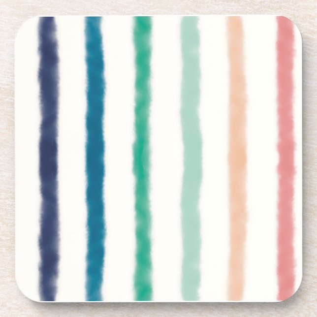 Seabreeze Stripes Coaster (Front)