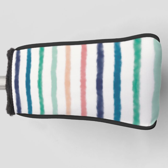 Seabreeze Stripes Golf Head Cover (Front)