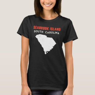 Seabrook Island South Carolina USA State America T T-Shirt