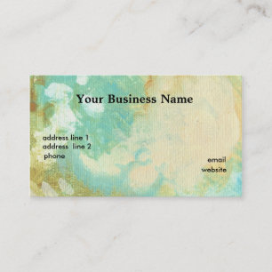 Seaclouds Textured Business Card Template