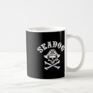 Seadog Pirate Boating Sailing Yachting Cruise Men Coffee Mug