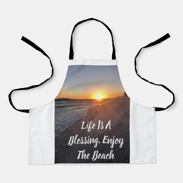 Seafoam Apron (Front)