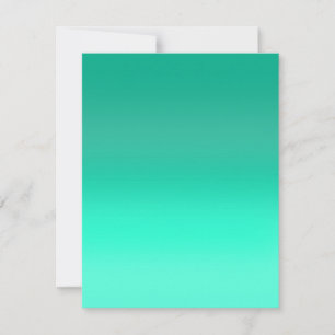 Seafoam Fade Card
