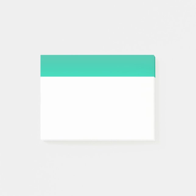 Seafoam Fade  Post-it Notes (Front)