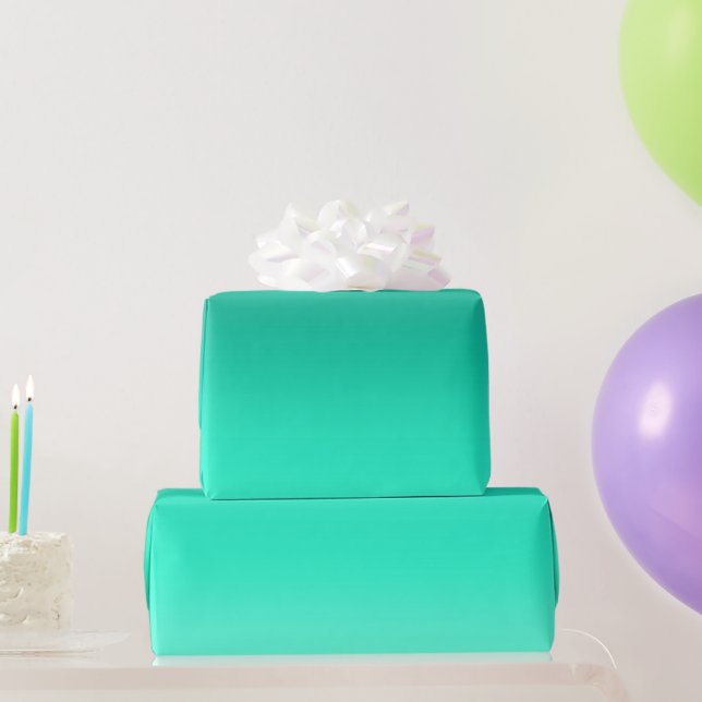 Seafoam Fade  Wrapping Paper (Party Gifts)