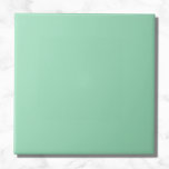 Seafoam Green Solid Colour Ceramic Tile<br><div class="desc">Seafoam Green Solid Colour</div>