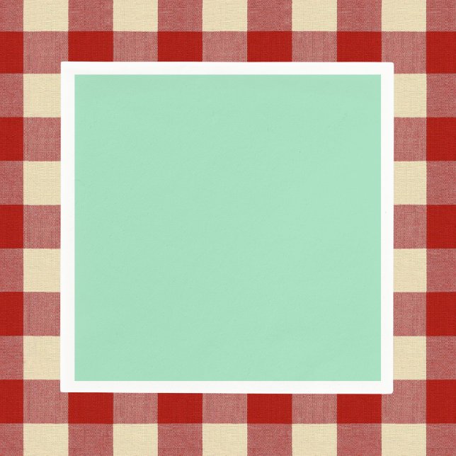 Seafoam Green Solid Colour Napkin (Creator Uploaded)