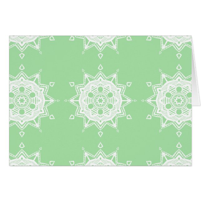 Seafoam Mandala (Front Horizontal)