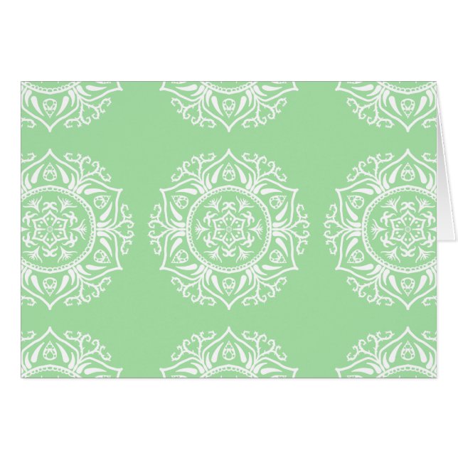 Seafoam Mandala (Front Horizontal)
