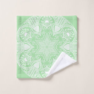 Seafoam Mandala Bath Towel Set