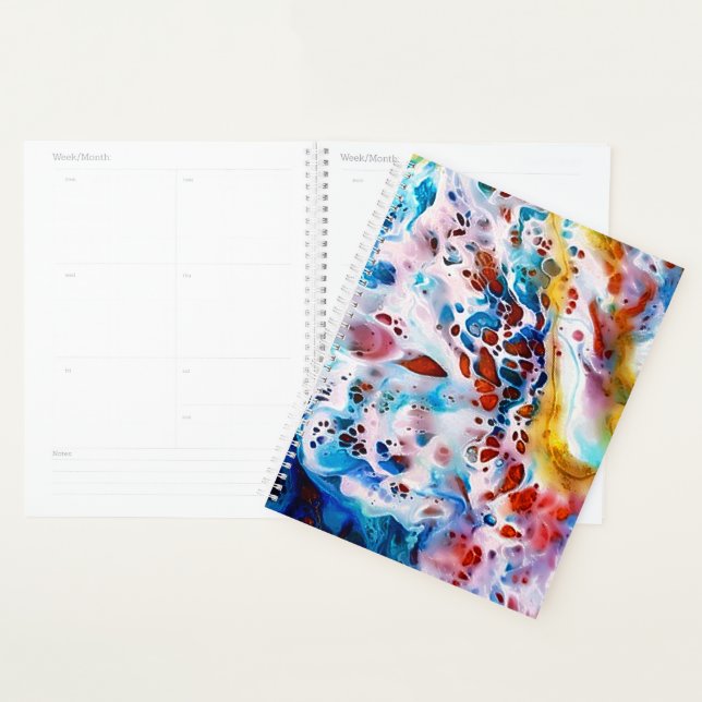 Seafoam marble  planner (Display)