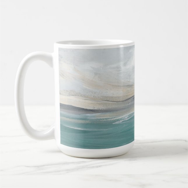Seafoam Vista Coffee Mug (Left)