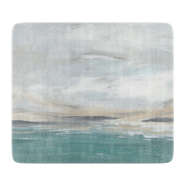 Seafoam Vista Cutting Board (Front)