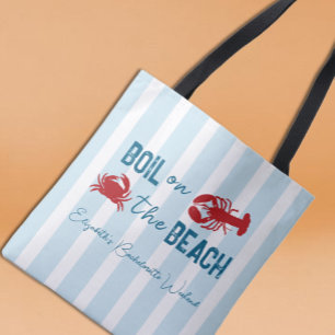 Seafood Boil Bachelorette Party Tote Bag