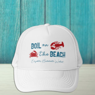 Seafood Boil Bachelorette Party Trucker Hat