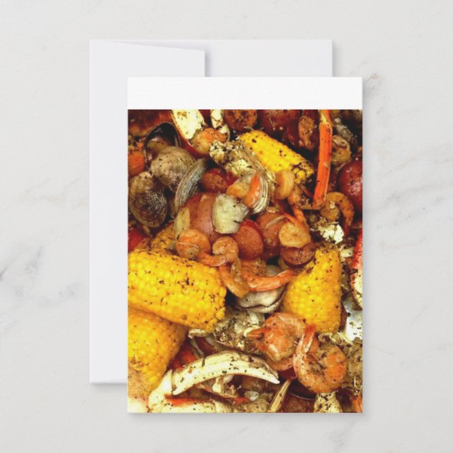 Seafood Boil Invitation (Front)