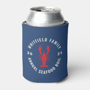 Seafood Boil Summer Family Lobster Party Can Cooler