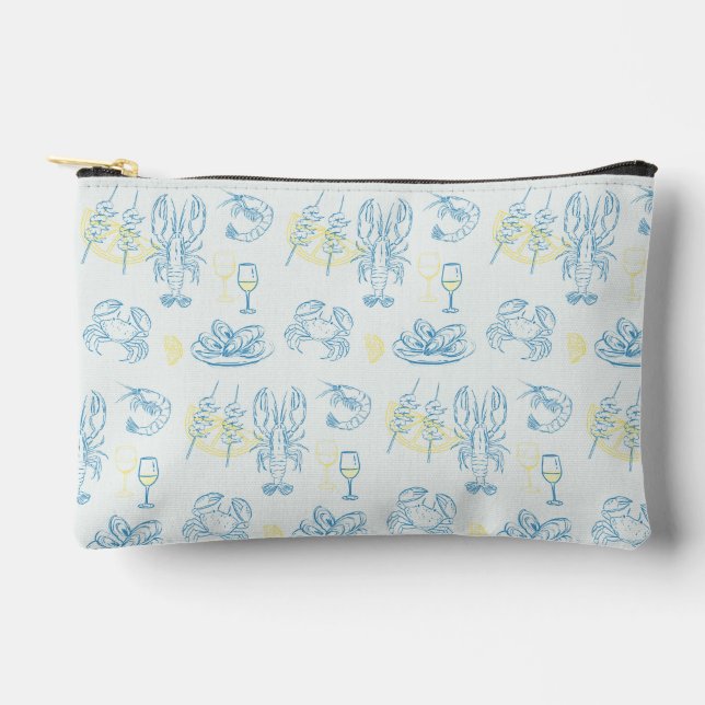 Seafood Feast Accessory Pouch (Front)