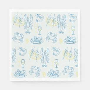 Seafood Feast Napkin