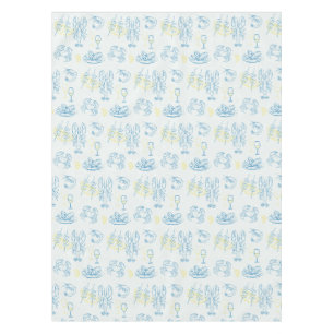 Seafood Feast Tablecloth