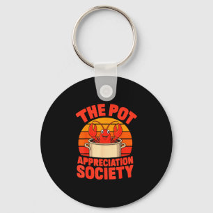 Seafood festival crawfish boil crayfish funny key ring