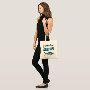 Seafood Logos Tote Bag