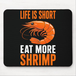 Seafood market shrimping seafood shrimps mouse pad