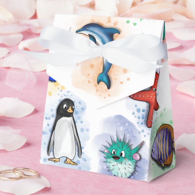 seafood party favour box (Wedding)