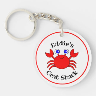 Seafood Restaurant Promotional Key Ring