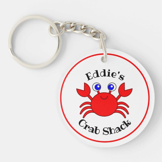 Seafood Restaurant Promotional Key Ring (Front)