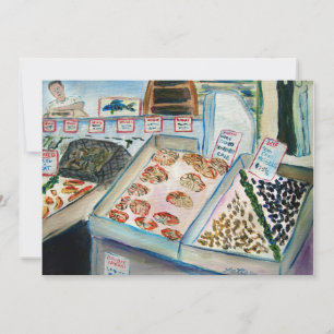 Seafood Sale Invitations (Pike Place Seattle)