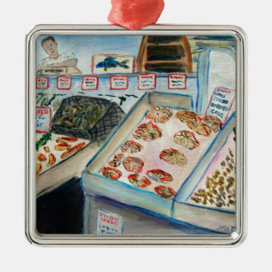 Seafood Sale Ornament (Pike Place - Seattle, WA)