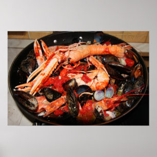 Seafood Soup Poster