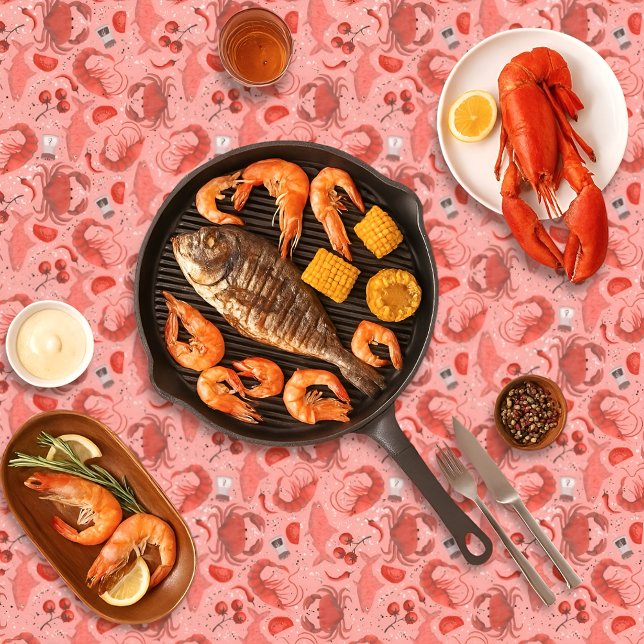 Seafood spectacular tablecloth (Creator Uploaded)