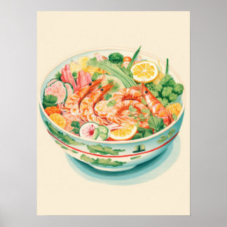 Seafood Symphony: A Feast in a Bowl Poster