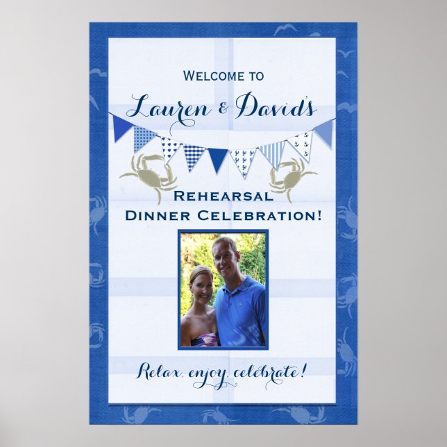 Seafood theme party decor (Front)