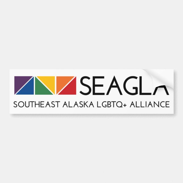SEAGLA Logo Bumper Sticker (Front)