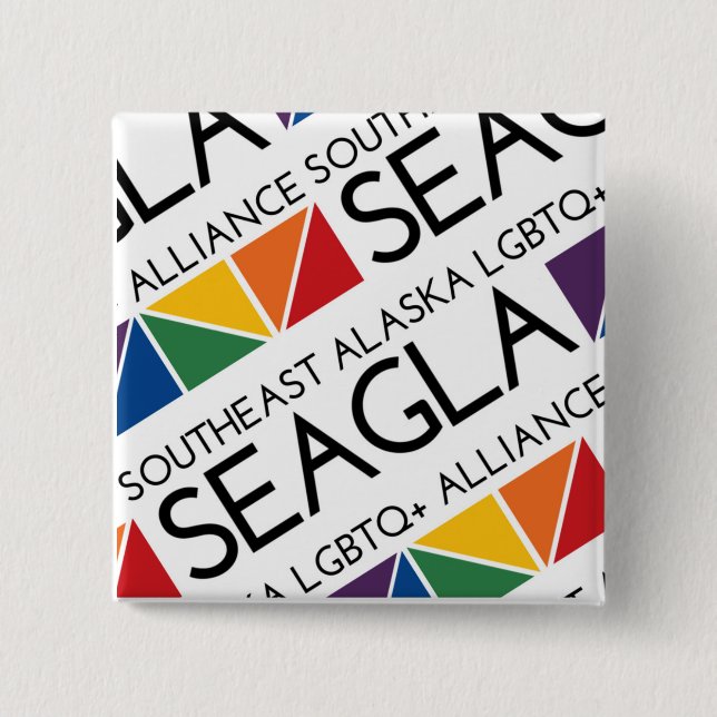 SEAGLA Square Logo Pin (Front)