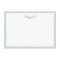 Seaglass Personalised Stationery Flat Note Card
