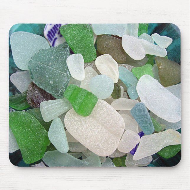 Seaglass Serendipity Mouse Pad (Front)