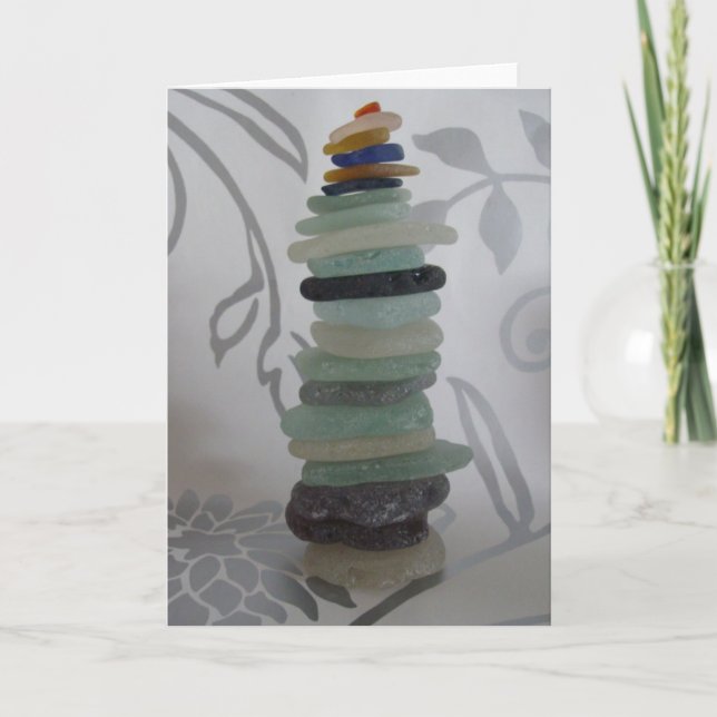 seaglass stack card (Front)