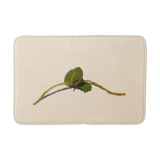 Seagrape Blooms- Dunes Bath Mat (Front)