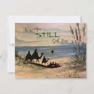 Seagrass Christmas Postcard