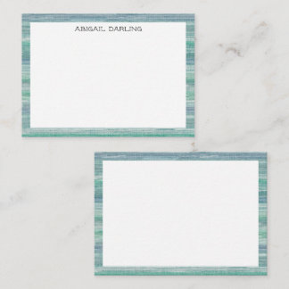 Seagrass Coastal Texture Card