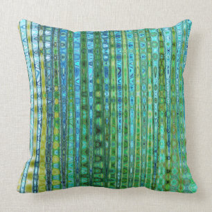 Seagrass Cotton Throw Pillow 20" x 20"