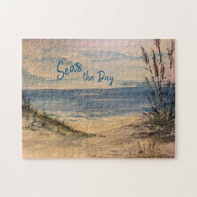 Seagrass Flat Jigsaw Puzzle (Horizontal)